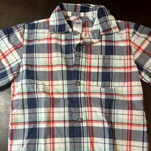 Carter's Multicolor Plaid Button Down Shirt